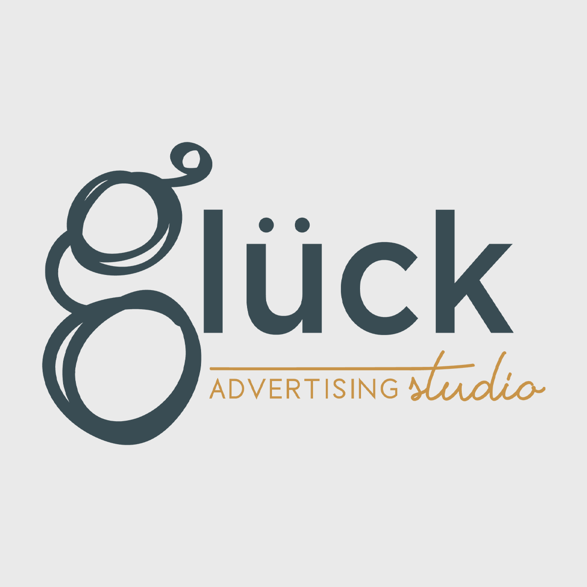 Gluck Advertising Studio Company Logo Gluck Advertising Studio Logo